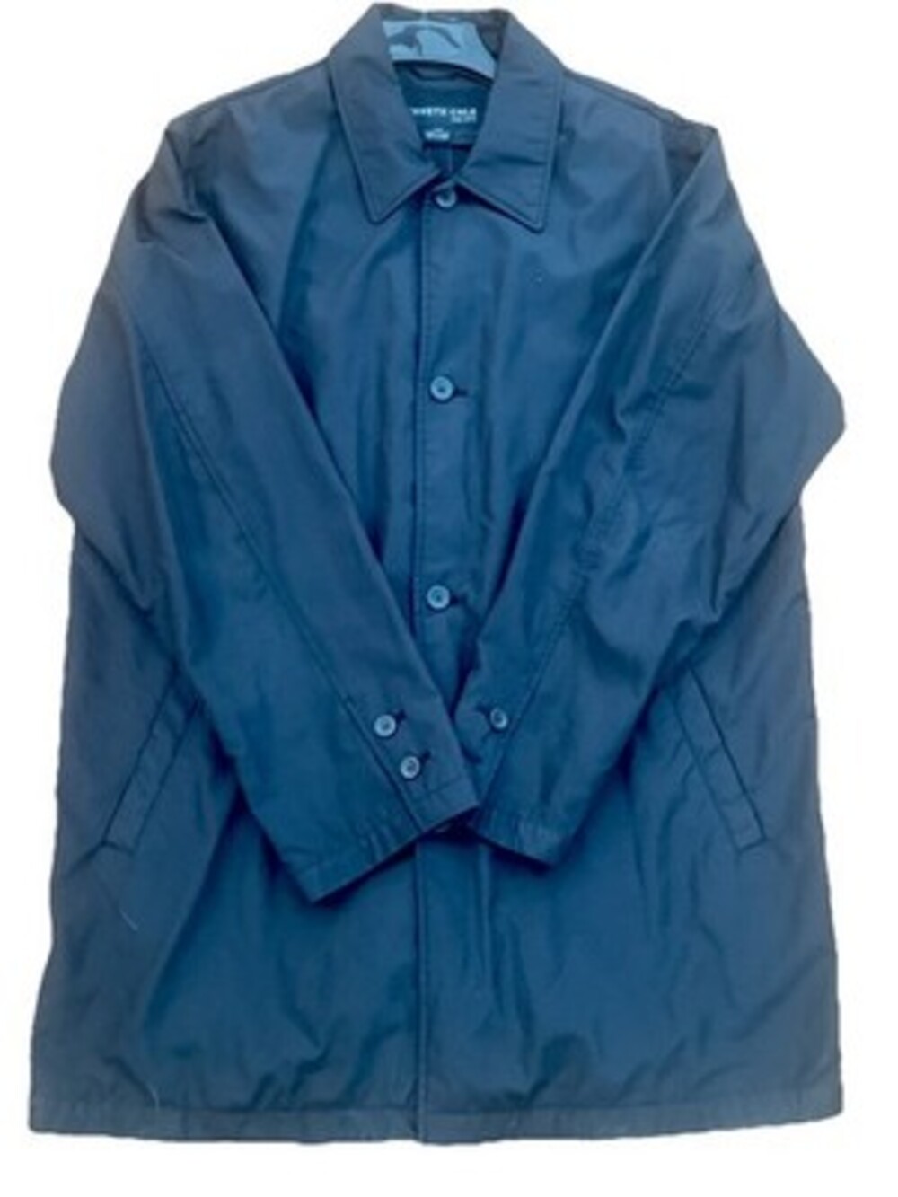 Kenneth Cole Black Rain Coat Size Large